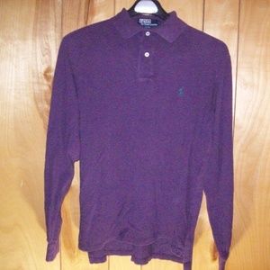 longsleeve polo by ralph